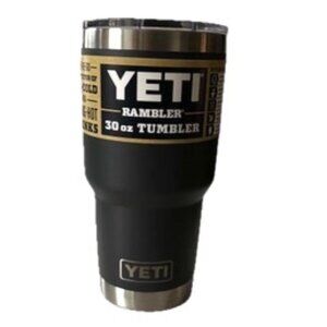 YETI RAMBLER® 30oz  Vacuum Insulated Tumbler Magslider Lid Charcoal Gray NWT